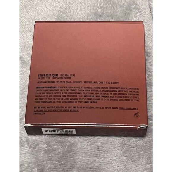 IL Makiage Color Boss Squad Eyeshadow Palette - The Real Deal 990, 0.05 oz Brown - Picture 8 of 9